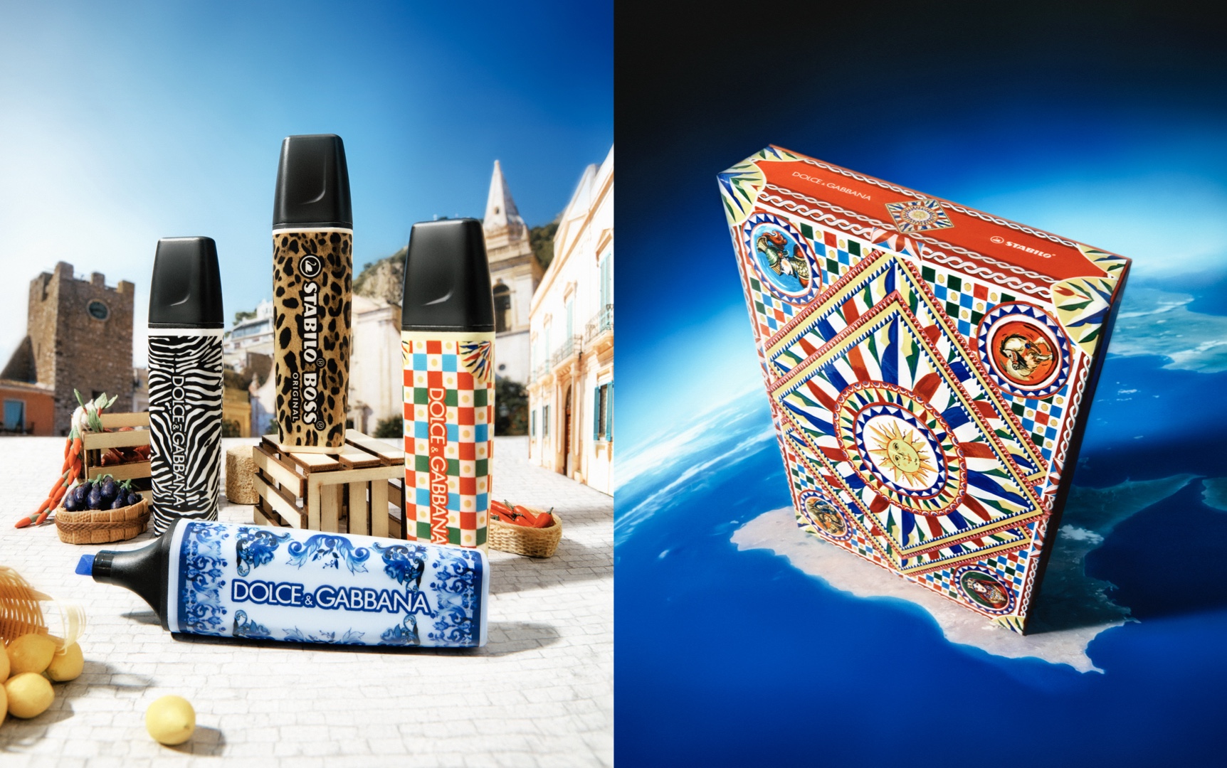 Dolce&Gabbana จับมือร่วมกับ STABILO นำเสนอโปรเจคเครื่องเขียนสุดพิเศษ