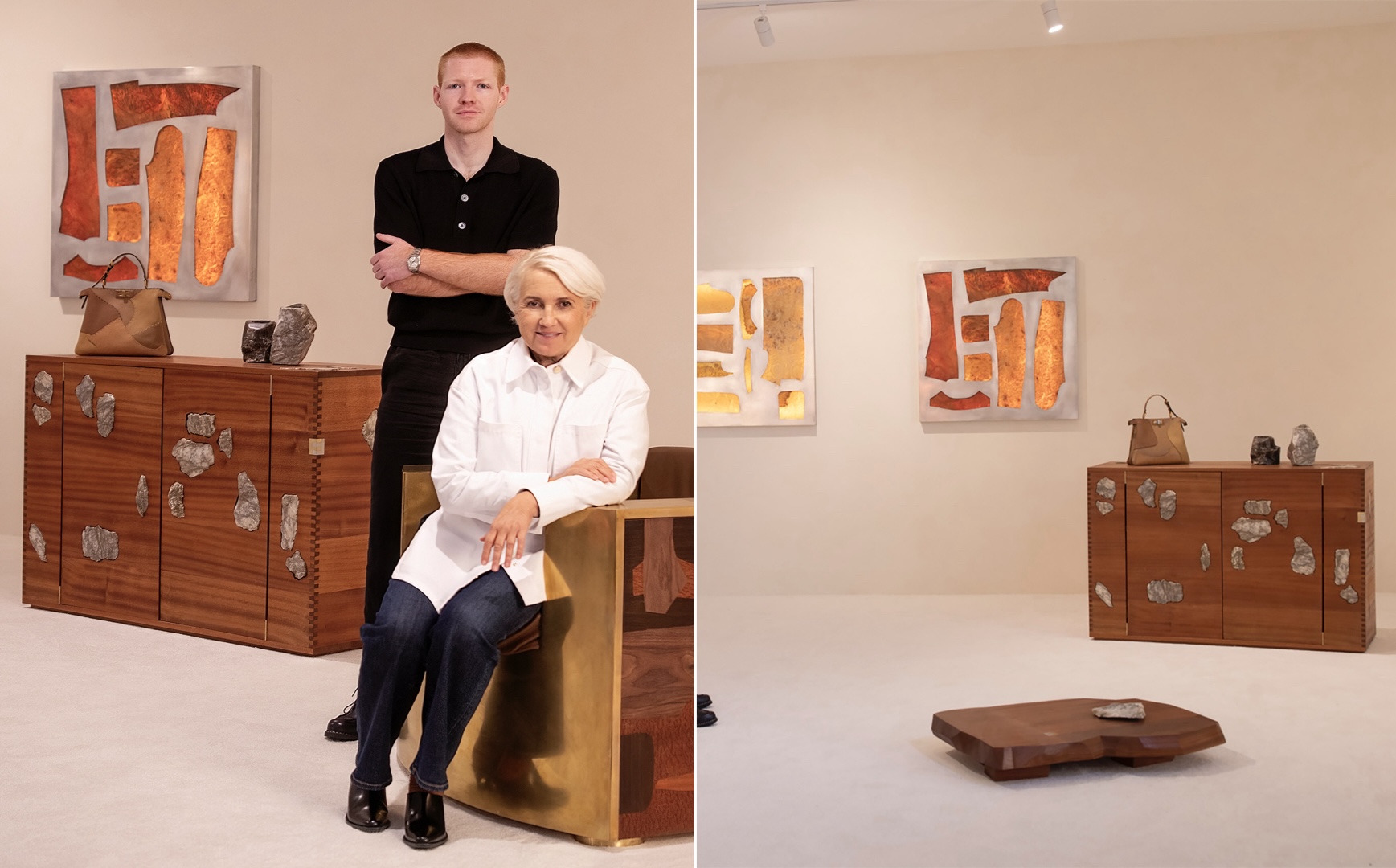 Fendi unveils ænigma in collaboration with Lewis Kemmenoe at Design Miami/ 2024