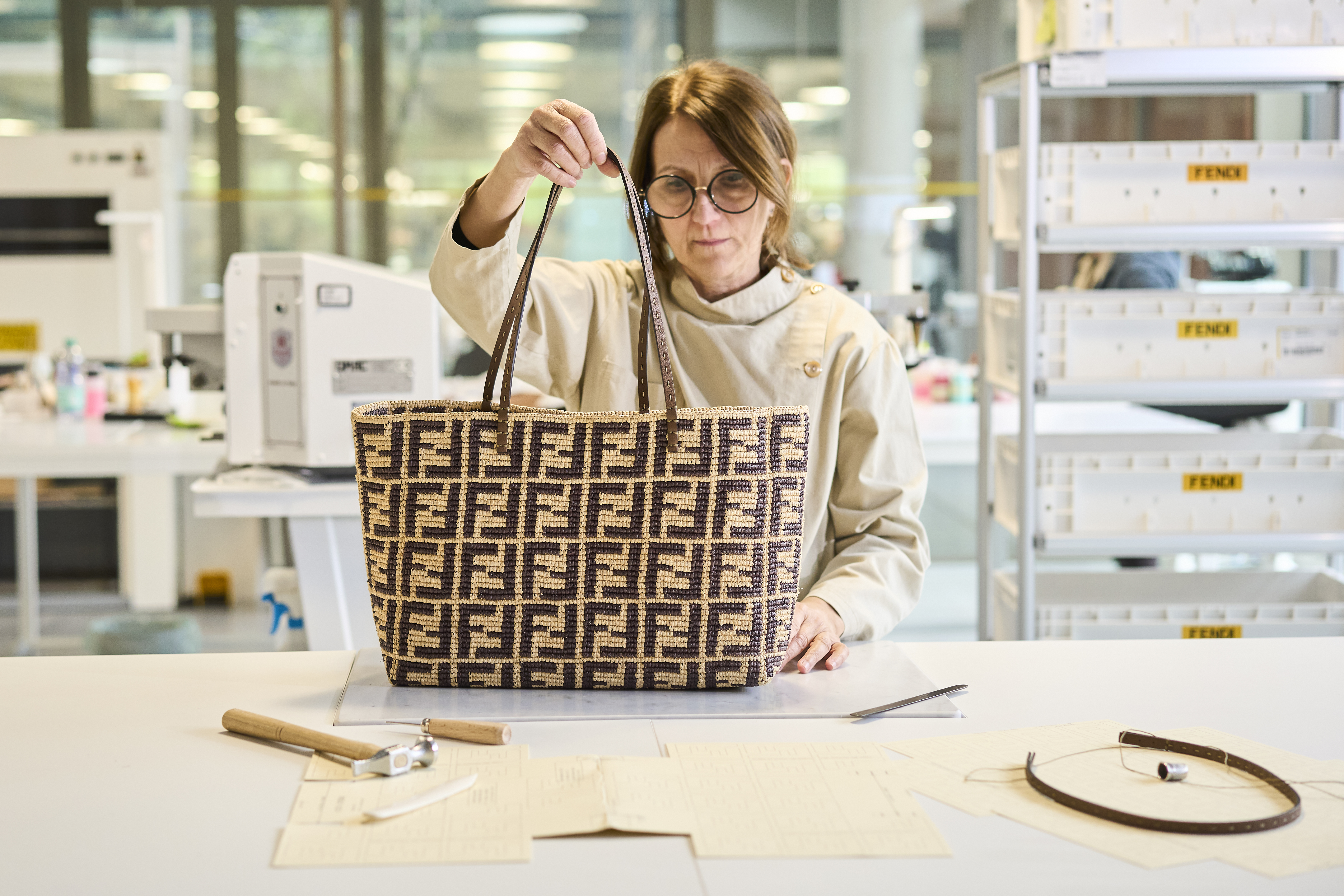 Fendi launched the new 'Roll Bag' in collaboration with 'Made For A Woman'