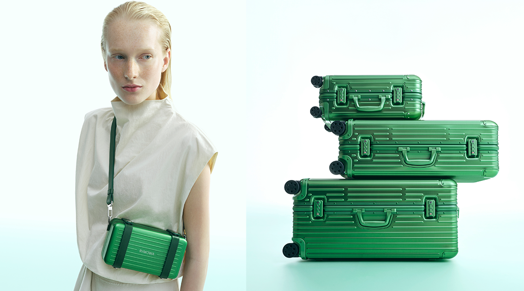 Rimowa unveils its Original suitcase in a striking Emerald colour