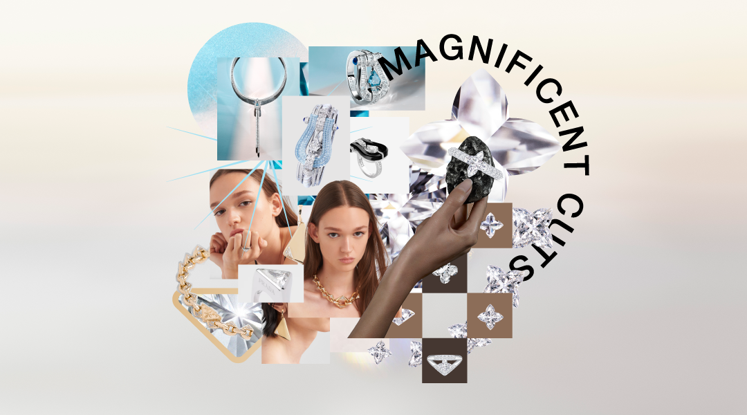 The magnificent diamond cuts exude a sense of sophistication, refinement, and a rich heritage through their extraordinary designs