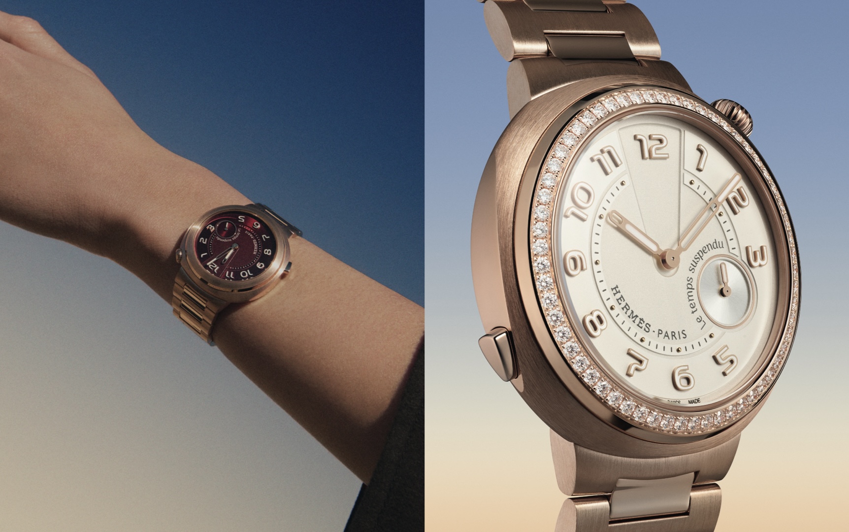 Hermès Cut Le temps suspendu เรือนเวลาใหม่จาก Hermès ที่มาพร้อมระบบการหยุดเวลา